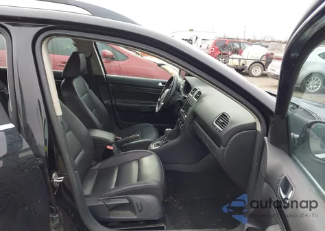 2011 Volkswagen Jetta Sportwagen 2.0L Tdi из США, поврежденный, VIN 3VWPL7AJ1BM705828